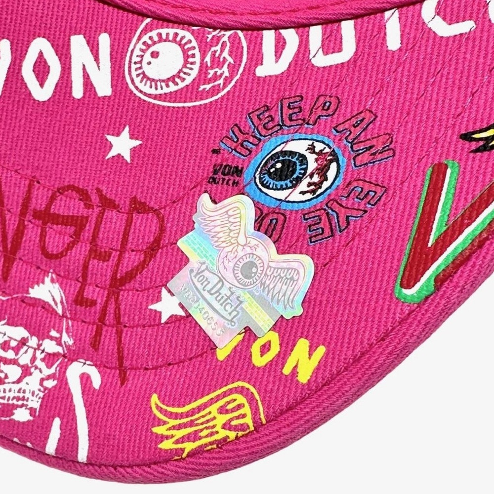Von Dutch pink trucker hat - Picture 7 of 7